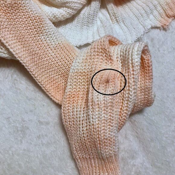 Ultra Flirt NWT Tie Dye Distressed Sweater Juniors L - Picture 12 of 12